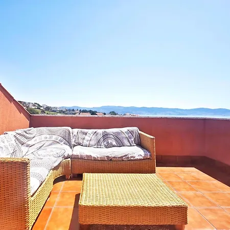 Lägenhet Desconectaengalicia Atico Miraflores 2 Con Piscina En Sanxenxo