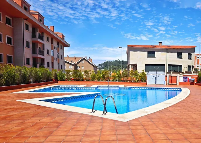 Desconectaengalicia Atico Miraflores 2 Con Piscina En 아파트